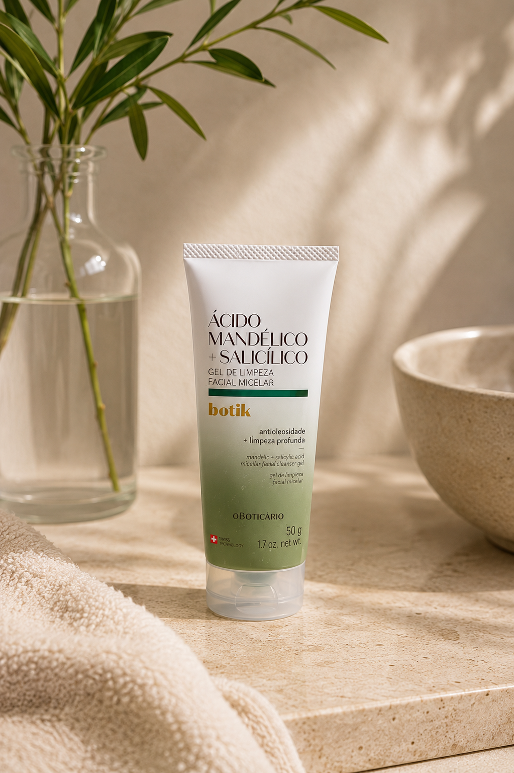 Gel viso anti-sebo