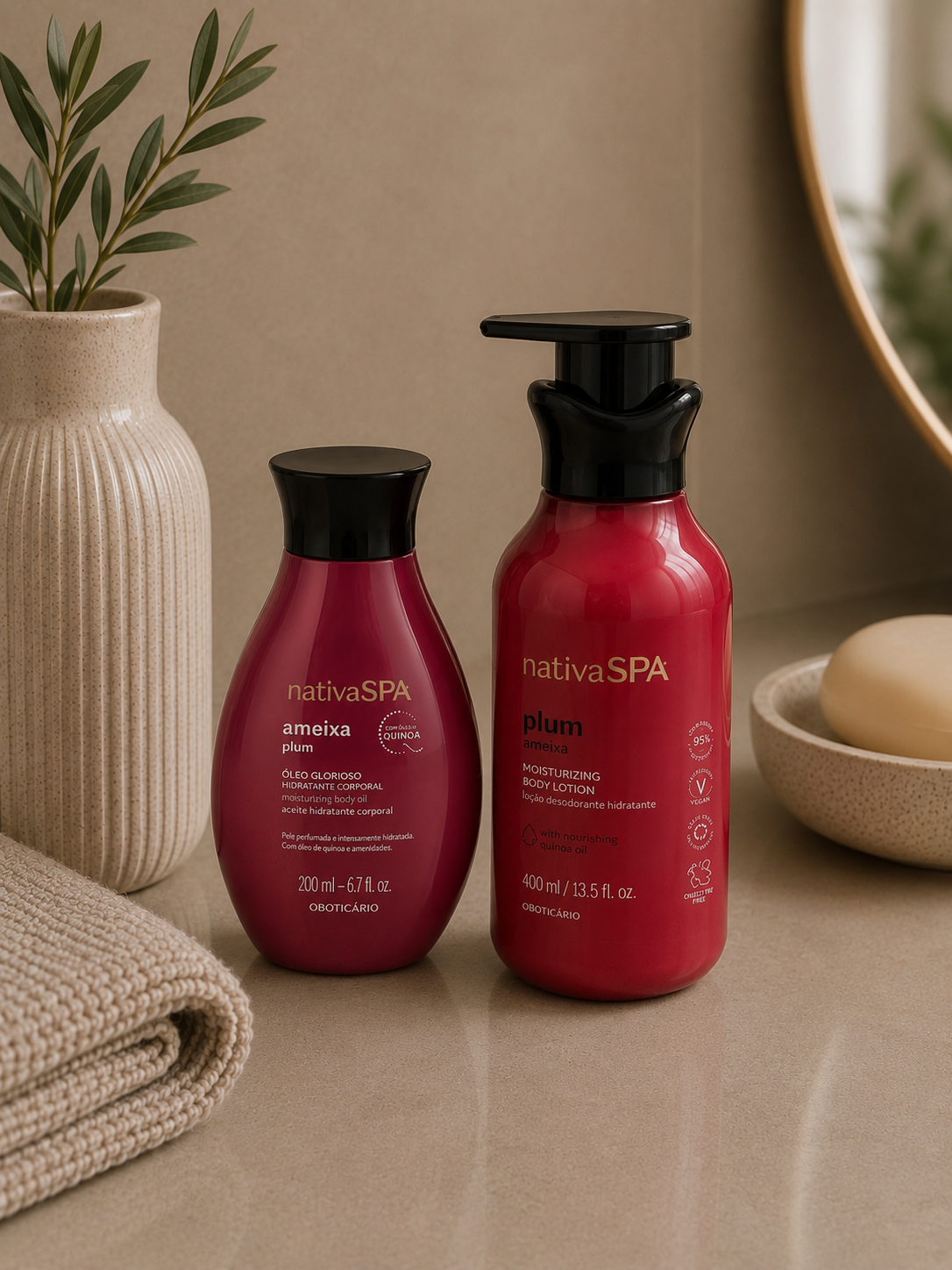 Ameixa velvet duo